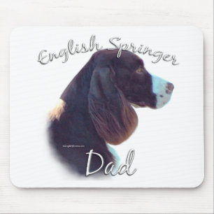 English Springer Spanier Vater 2 Mousepad