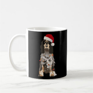 English Springer Spanier Weihnachtsbeleuchtung Xma Kaffeetasse
