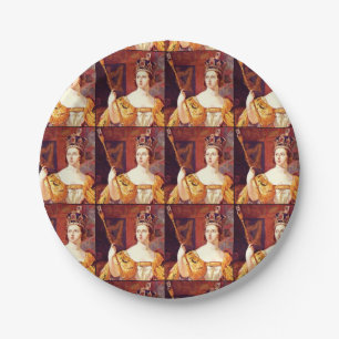 English Tee Party Queen Victoria Paper Tellers Pappteller