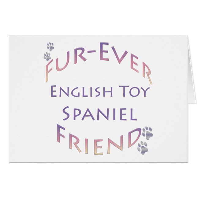 English Toy Spanel Furever (Vorderseite (Horizontal))