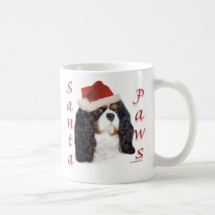 English Toy Spaniel (Prinz) Santa Paws Kaffeetasse