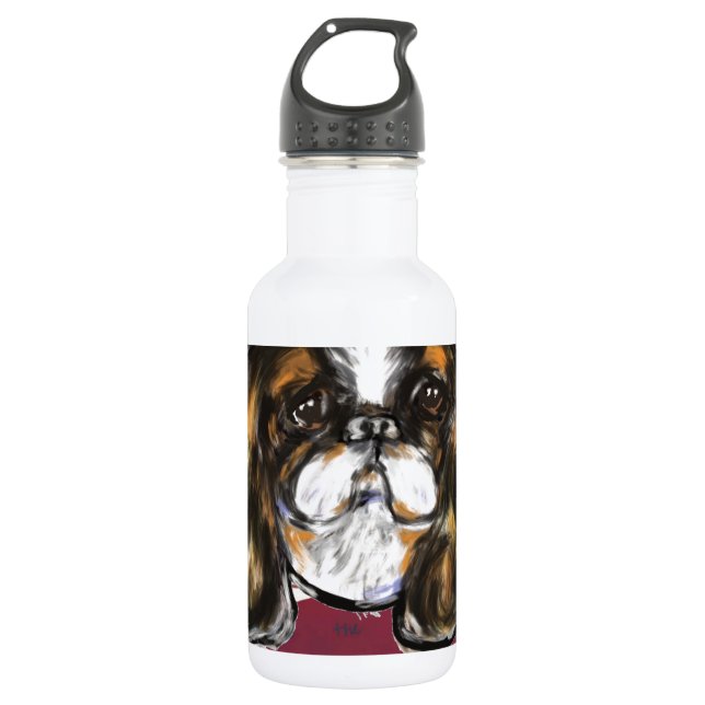 ENGLISH TOY SPANIEL TRINKFLASCHE (Vorderseite)