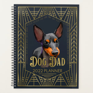 English Toy Terrier Dog Vater Funny 2022 Planer