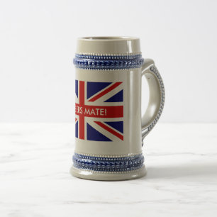 English Union Jack Flag Klassik Bierstein Tasse