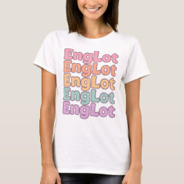 Englot ist eine Portmanteau-Verbindung der Namen d T-Shirt