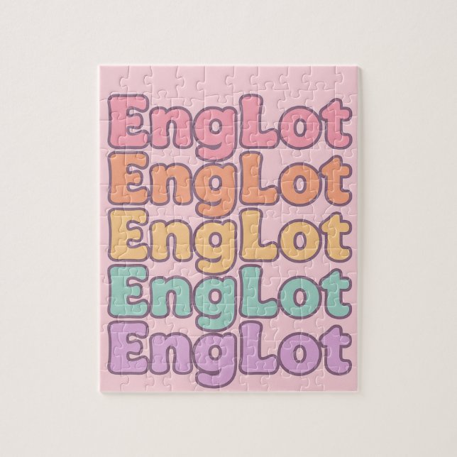 Englot Kawaii Bubble Letter (Vertikal)