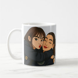 Englot Thai GL Petrichor Series Cartoon Art Kaffeetasse