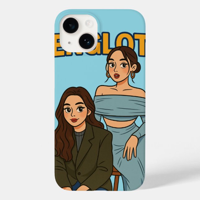 Englot Thai GL Ship Couple Case-Mate iPhone 14 Hülle (Rückseite)