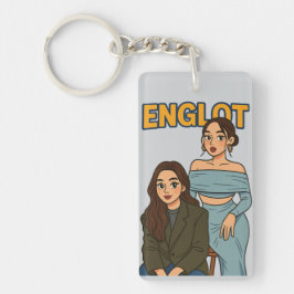 Englot Thai GL Ship Paar, Engfa und Charlotte Schlüsselanhänger