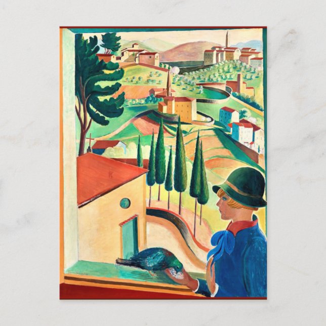 Engstrom - Den Givmild Gossen Postkarte (Vorderseite)