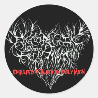 Engulfed (meisted)(1)(limited edition)peg, Eng... Runder Aufkleber