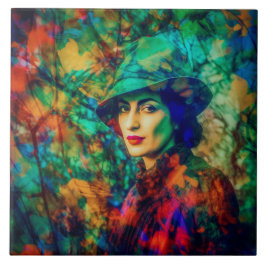 Enigma im Herbst Fliese