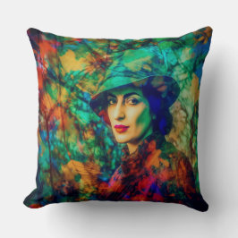 Enigma im Herbst Kissen