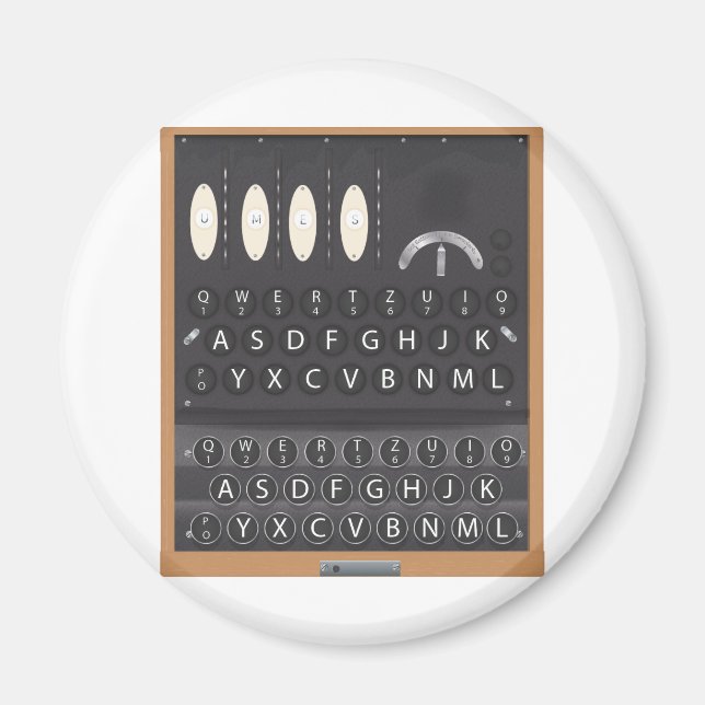Enigma Magnet (Vorne)