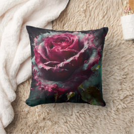 Enigmatic Baccara Rose Kissen