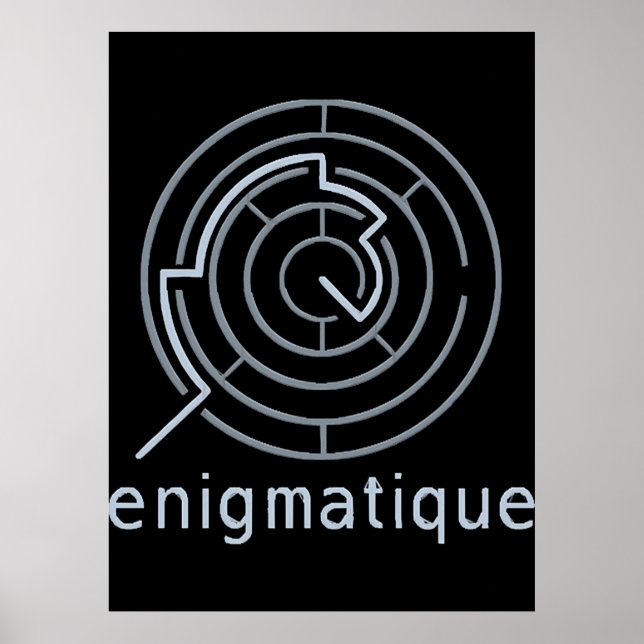 Enigmatique Podcast Poster (Vorne)