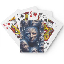 Enigmatische Träume: Surrealistische Spielkarten