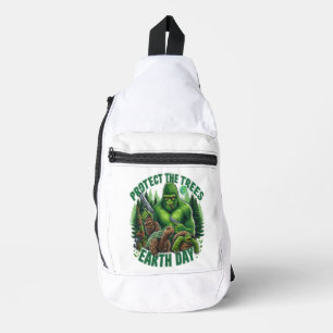 Enigmatischer Dschungel Crossbody Bag
