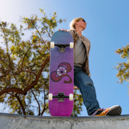 Enigmatisches Auge Skateboard