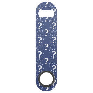 Énigme point d'interrogation casse-tête bleu