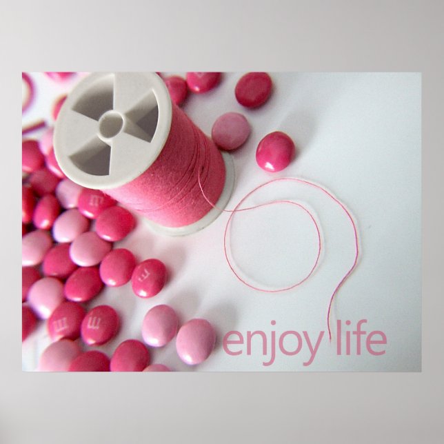 enjoy life poster (Vorne)