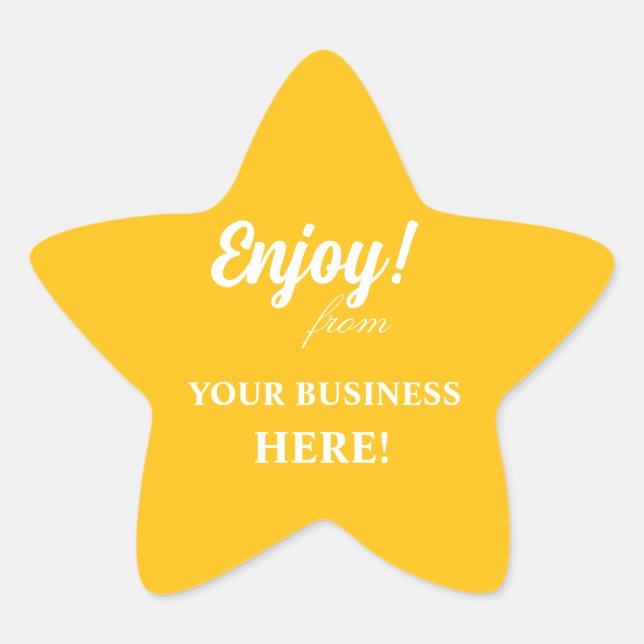 ENJOY STICKERS (Vorderseite)