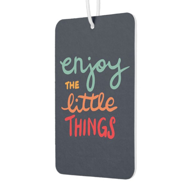 Enjoy the little things autolufterfrischer (Links)