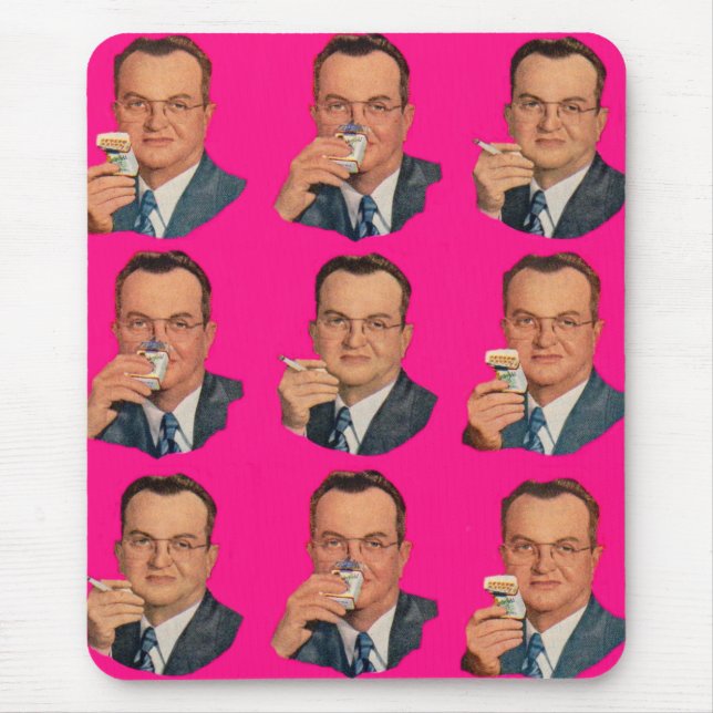 Enjoy the Pack, Enjoy the Smoke Mousepad (Vorne)