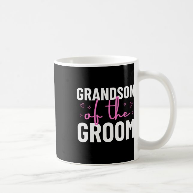 Enkel der Groom-Hochzeitsfamilie Party Kaffeetasse (Rechts)