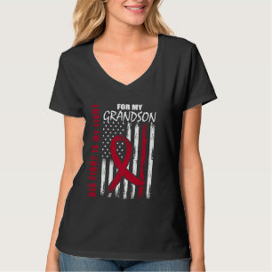 Enkel Multiple Myelom-Bewusstsein Amerikanische Fl T-Shirt