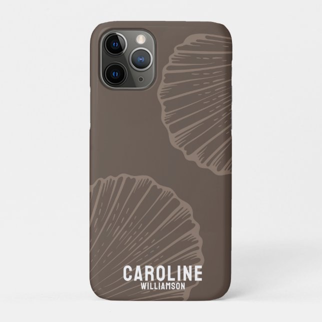 Enkelin an der Küste nautischer, neutraler Muschel Case-Mate iPhone Hülle (Rückseite)