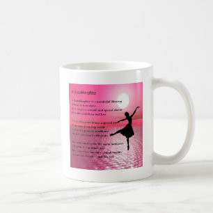 Enkelin-Gedicht - Ballerina Kaffeetasse