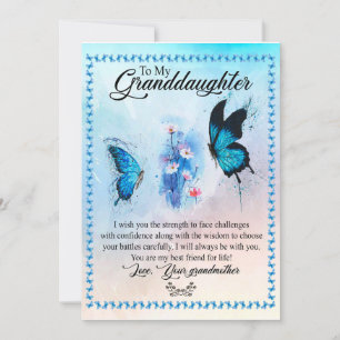 Enkelin Geschenk   Liebe Großmutter Familien Grupp Einladung