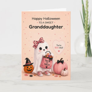 Enkelin Halloween Süße Geisterkarte Karte