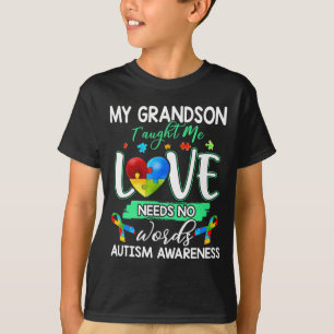 Enkelkind lehrte mich, Liebe braucht Worte Lustige T-Shirt