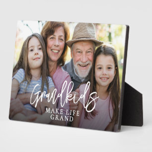 Enkelkinder machen das Leben großartig Foto Fotoplatte