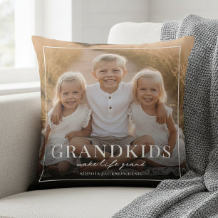Enkelkinder machen das Leben großartig Geschenk fü Kissen
