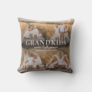 Enkelkinder machen das Leben großartig - Geschenk Kissen