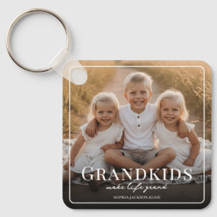 Enkelkinder machen das Leben großartig - Geschenk  Schlüsselanhänger