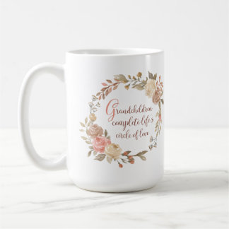 Enkelkinder schließen Kreiskaffee-Tasse des Lebens Kaffeetasse
