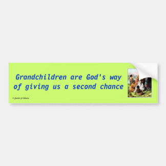 Enkelkinder sind die Weise des Gottes Autoaufkleber