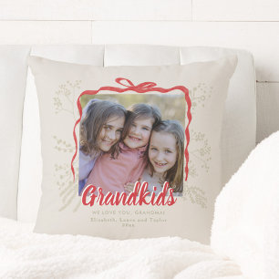 Enkelkinder Weihnachts-Schleife-Feiertags-Geschenk Kissen