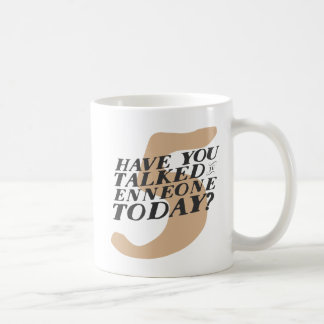 Enneagram Art 5 lustige Tasse