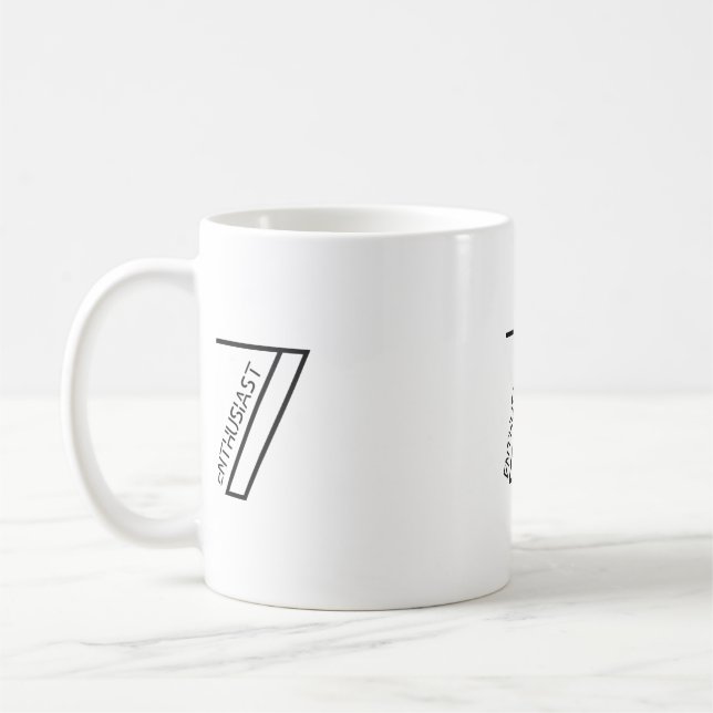 Enneagram Type 7 - Mug de l'enthousiasme (Gauche)