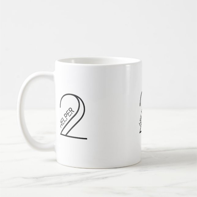 Enneagramm Typ 2 - Die Helper-Tasse Kaffeetasse (Links)