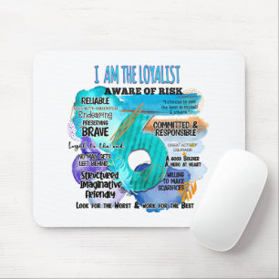 Enneagramm Typ 6 - Ich bin Loyalist Mousepad