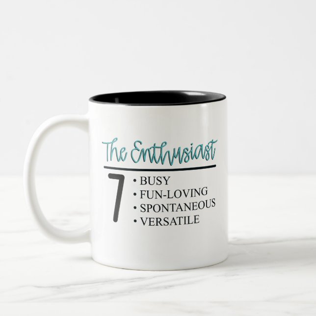 Enneagramm Typ 7 Tasse (Links)
