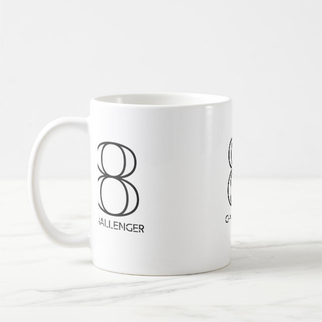 Enneagramm Typ 8 - Die Challenger-Tasse Kaffeetasse (Links)