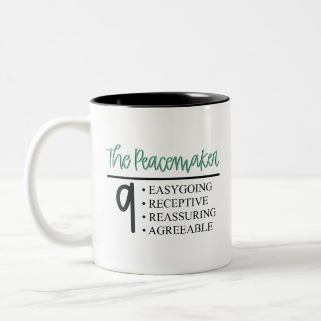Enneagramm Typ 8 Tasse (Links)