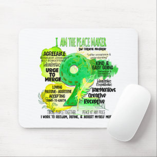 Enneagramm Typ 9 - Ich bin der Friedensstifter Mousepad
